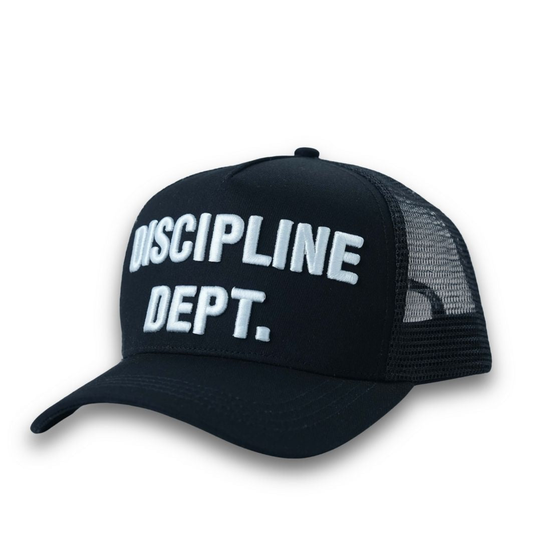 'DISCIPLINE DEPT.' CAP - BLACK