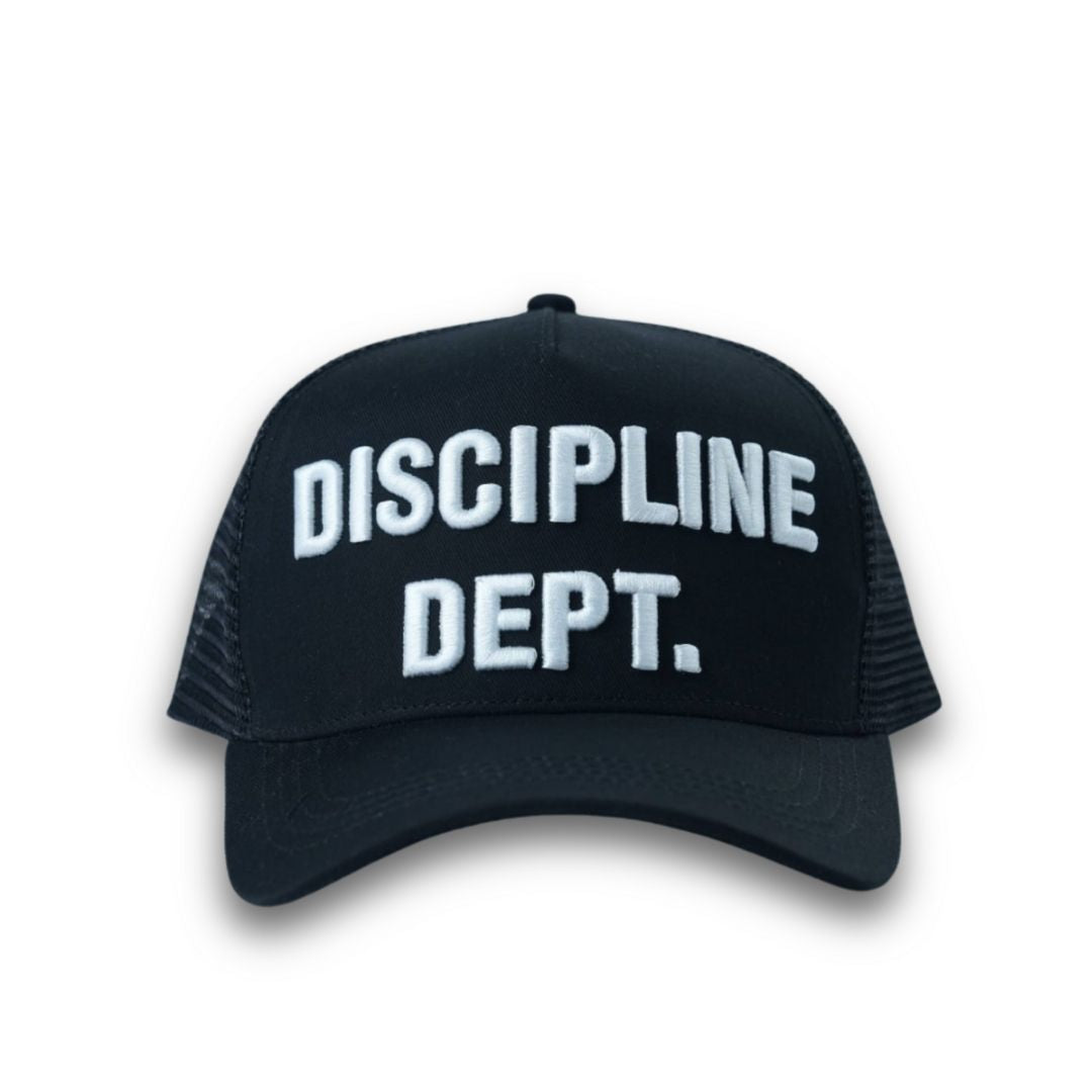 'DISCIPLINE DEPT.' CAP - BLACK